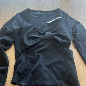 Abercrombie Bodysuit - Black - XS - Never worn with tags
